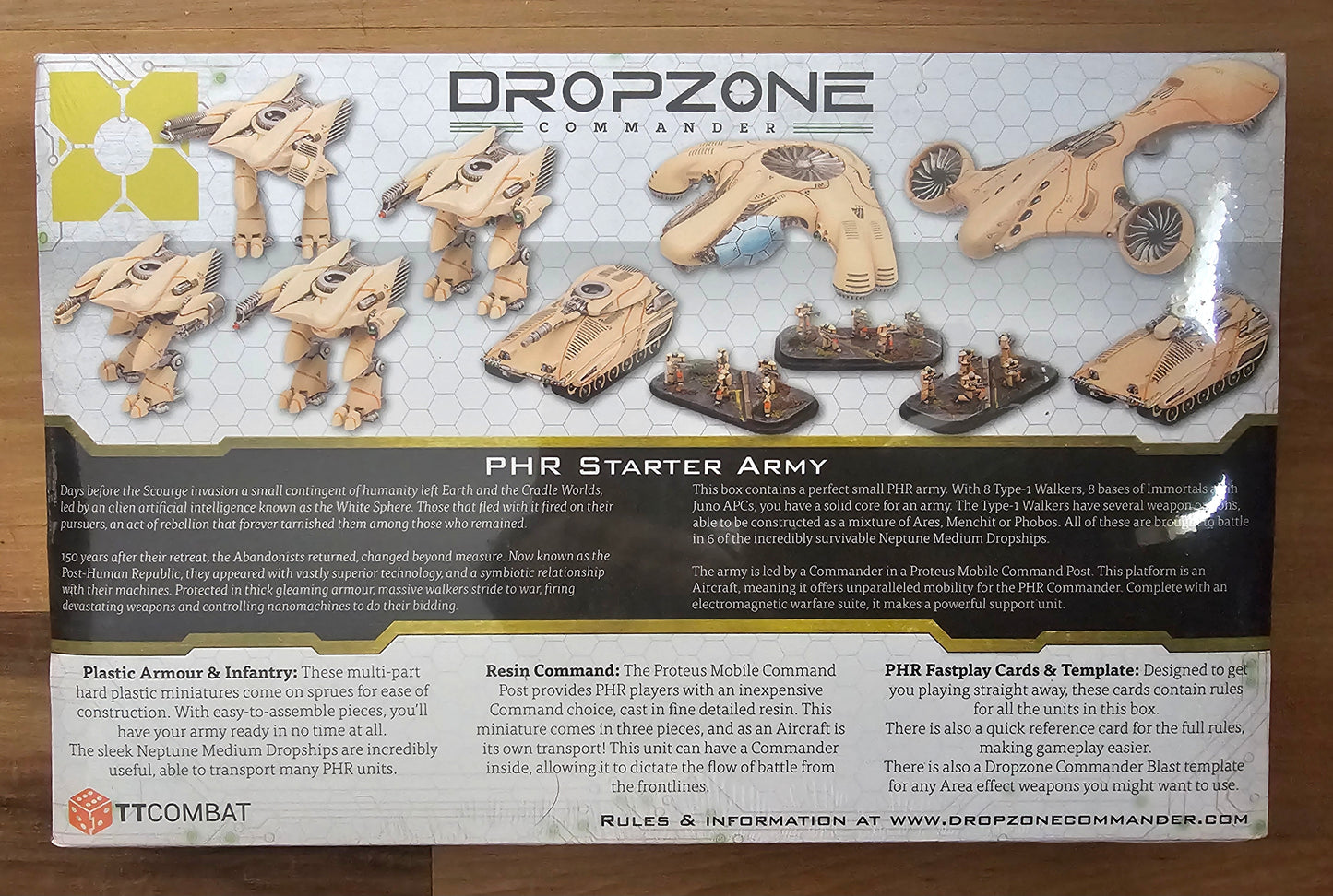 Dropzone Commander PHR Starter Army (*See Per Order Flat Rate Shipping)