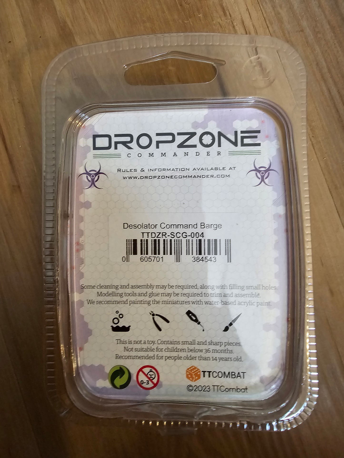 Dropzone Commander Scourge Delsolator Commander Barge (*See Per Order Flat Rate Shipping)
