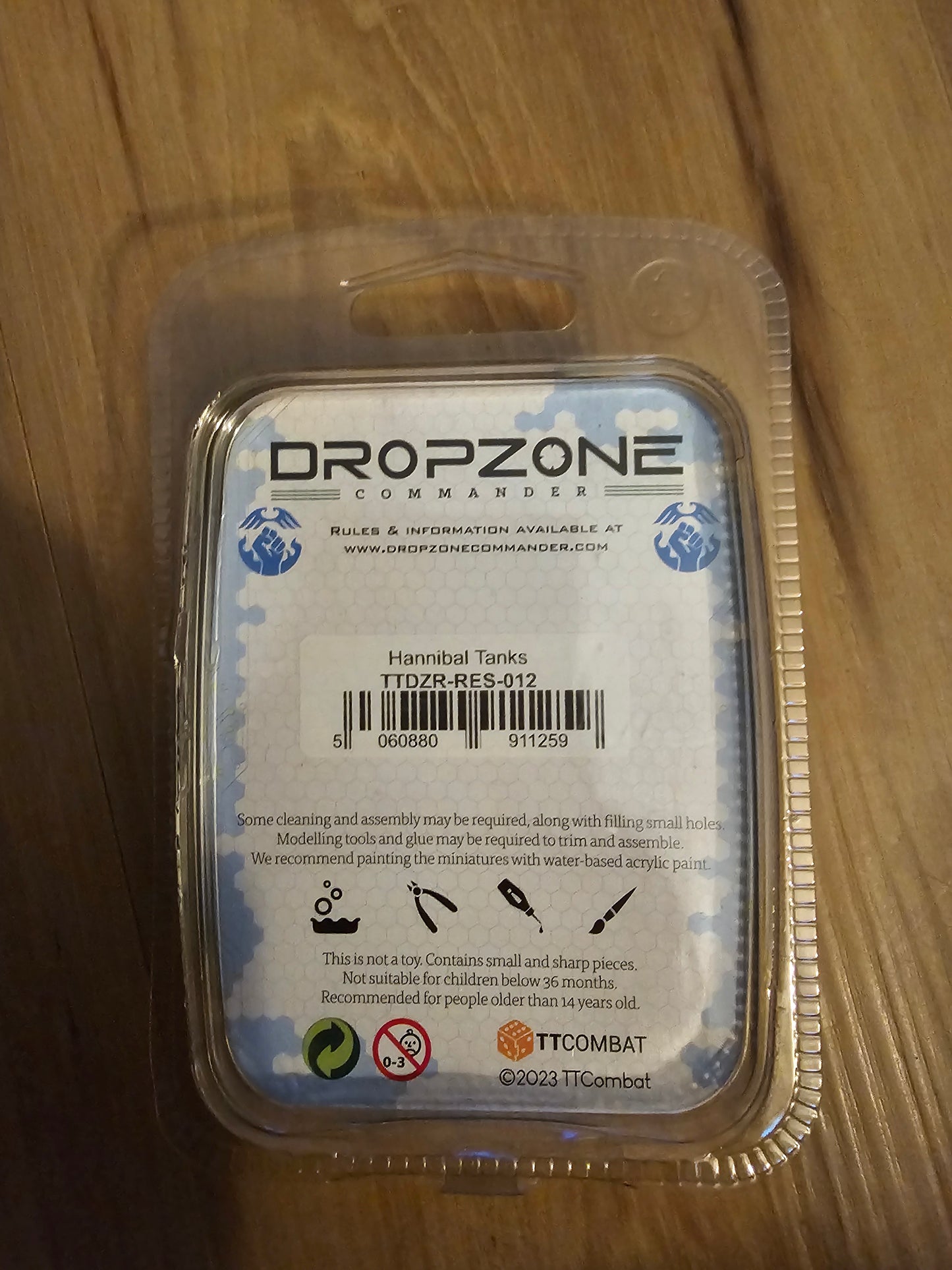 Dropzone Commander Resistance Hannibal Tanks (*See Per Order Flat Rate Shipping)