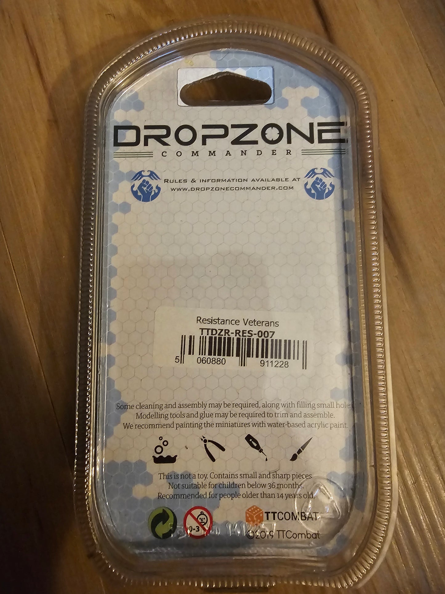 Dropzone Commander Resistance Veterans (*See Per Order Flat Rate Shipping)