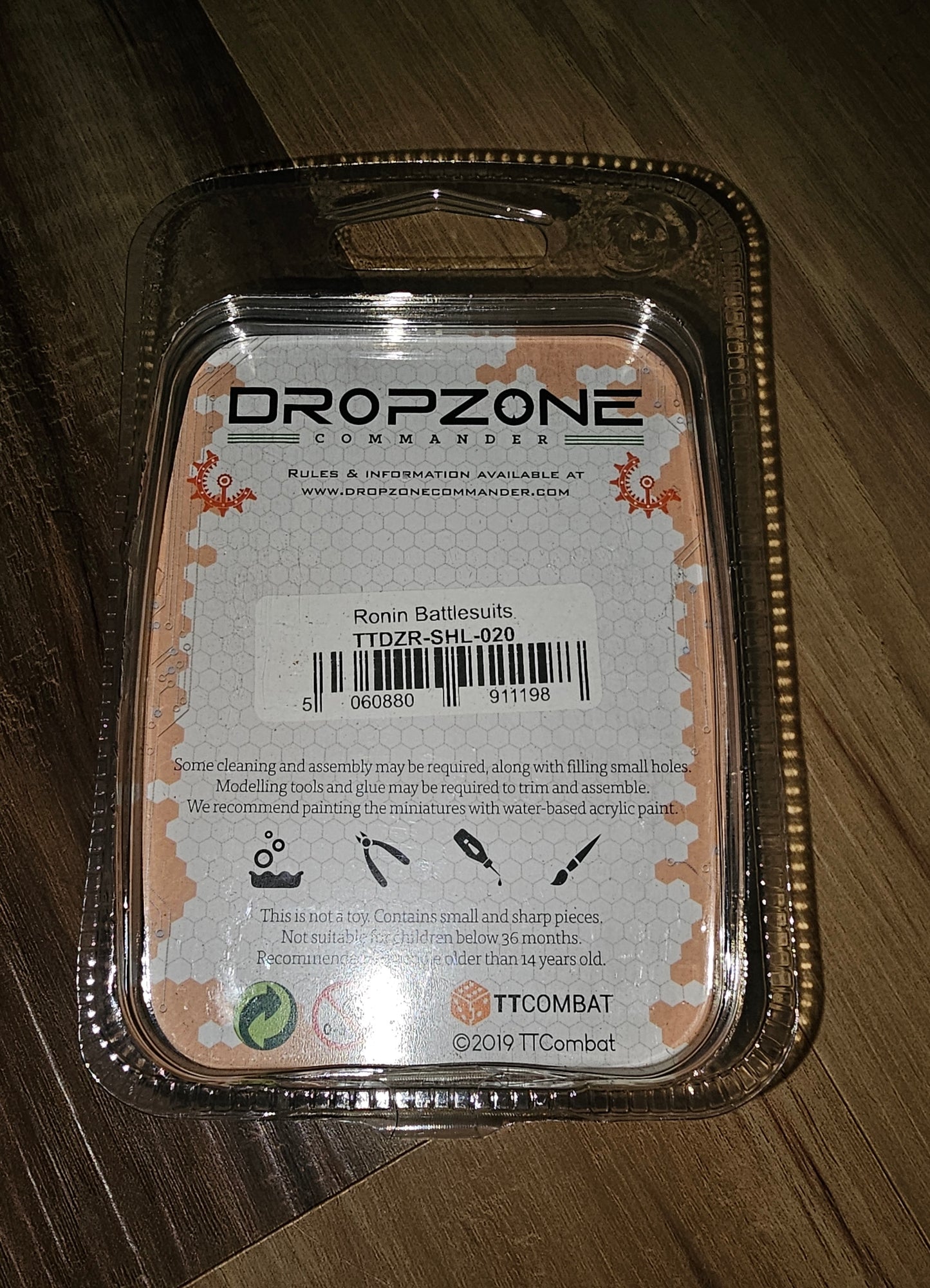 Dropzone Commander SHL Ronin Battlesuits (*See Per Order Flat Rate Shipping)