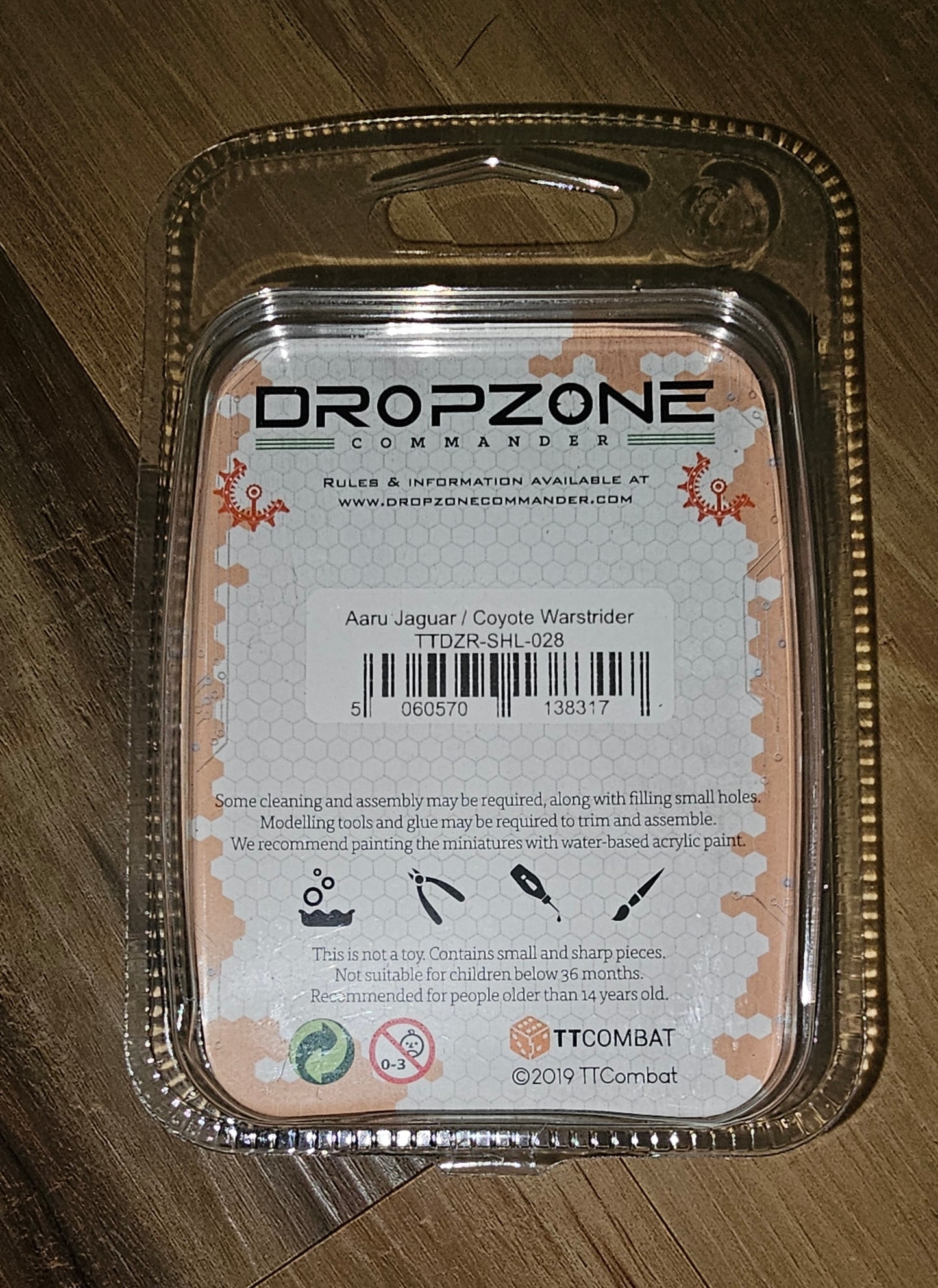 Dropzone Commander: Aaru Jaguar / Coyote Warstrider (*See Per Order Flat Rate Shipping)