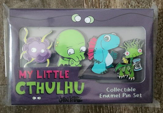 My Little Cthulhu Enamel Pin Set (*See per order Flat Rate Shipping)