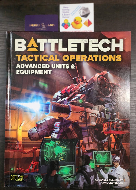 BATTLETECH: TACTICAL OPERATIONS: ADVANCED UNITS & EQUIPMENT (*See Per Order Flat Rate Shipping)