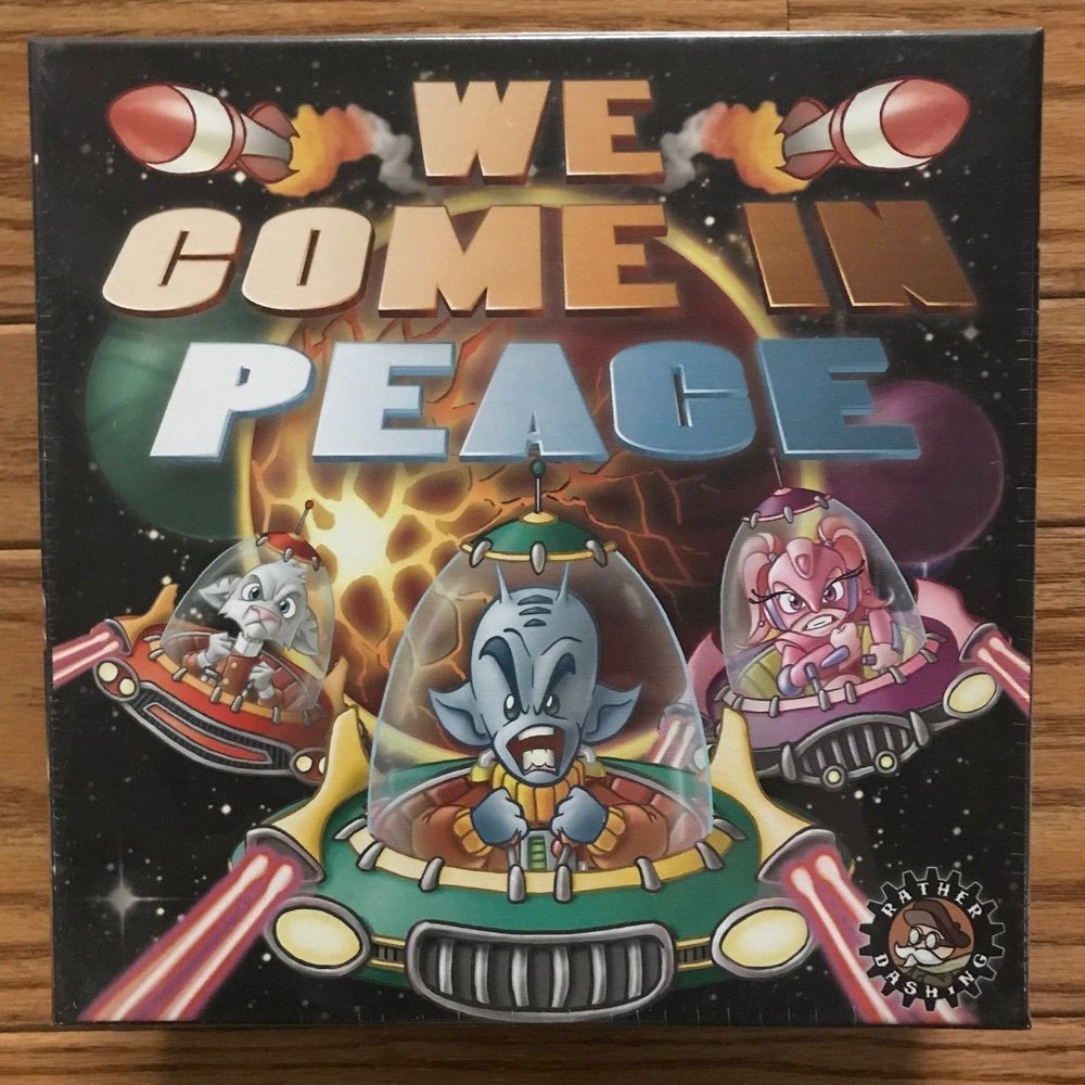 We Come in Peace Board Game (*See Per Order Flat Rate Shipping)