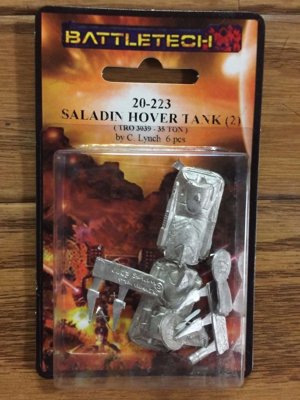 BattleTech: 20-223 Saladin Hover Tank (2)(*See per Order Flat rate Shipping)