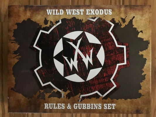 Wild West Exodus: 2nd Edition Rules & Gubbins Set  (*See Per Order Flat Rate Shipping)