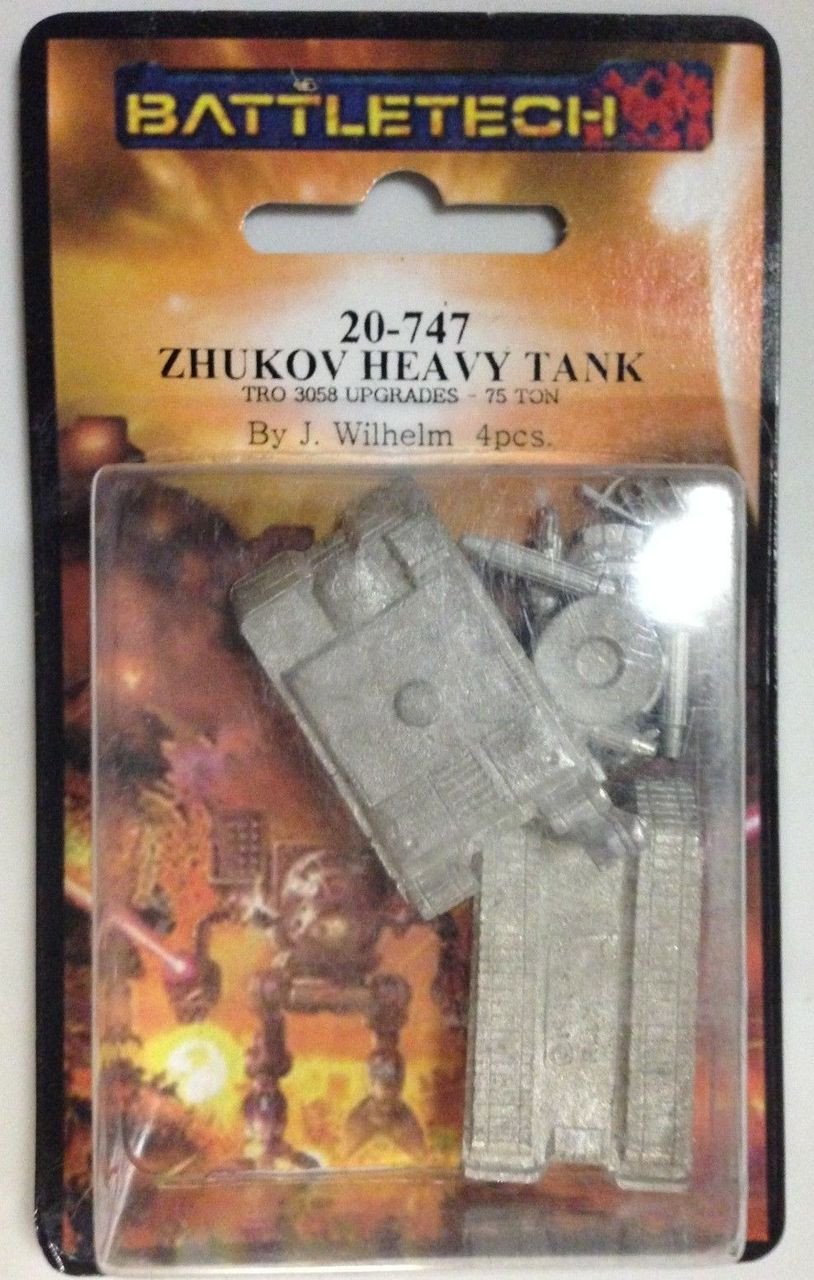 Battletech 20-747 Zhukov Heavy Tank (2)(*See Per Order Flat Rate Shipping)