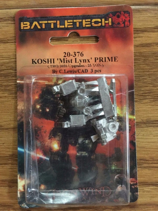 Battletech 20-376 Koshi "Mist Lynx" Prime Mech (*See Per Order Flat Rate Shipping)