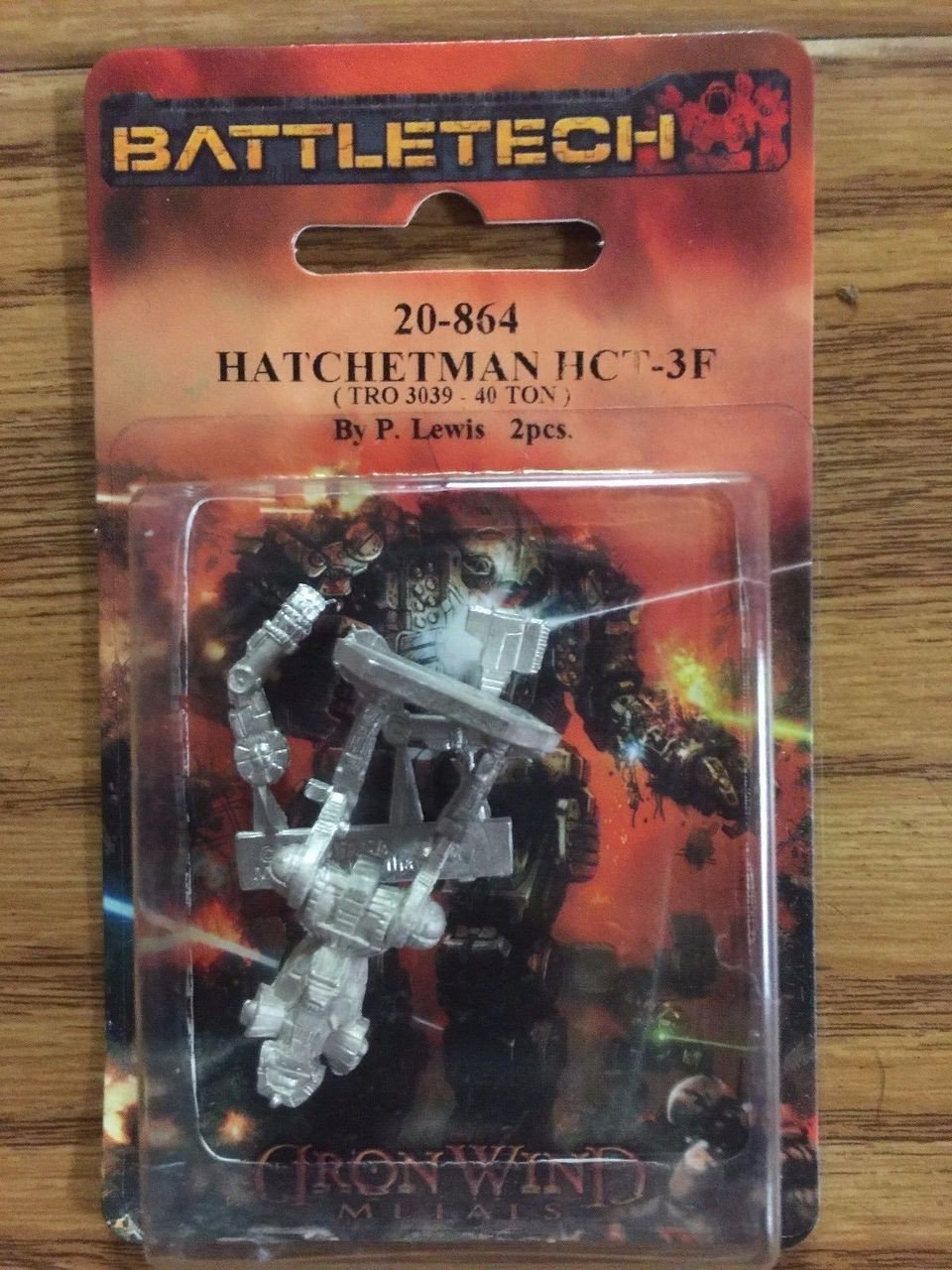 Battletech 20-864 Hatchetman Mech (*See Per Order Flat Rate Shipping)
