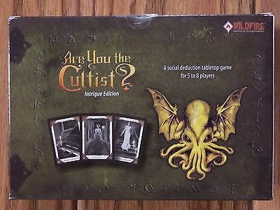 Are You The Cultist? Intrigue Edition (*See Per Order Flat Rate Shipping)