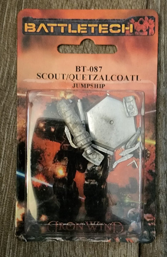 BattleTech BT-087 Scout / Quetzalcoatl Jumpship (*See Per Order Flat Rate Shipping)