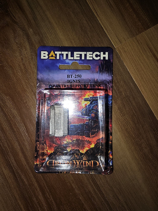 Battletech Ignis Infantry Support Tank BT-250 (*See Per Order Flat Rate Shipping)
