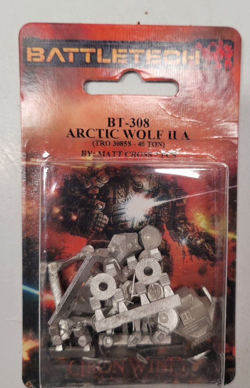 BattleTech BT-308 ARCTIC WOLF II A (*See Per Order Flat Rate Shipping)