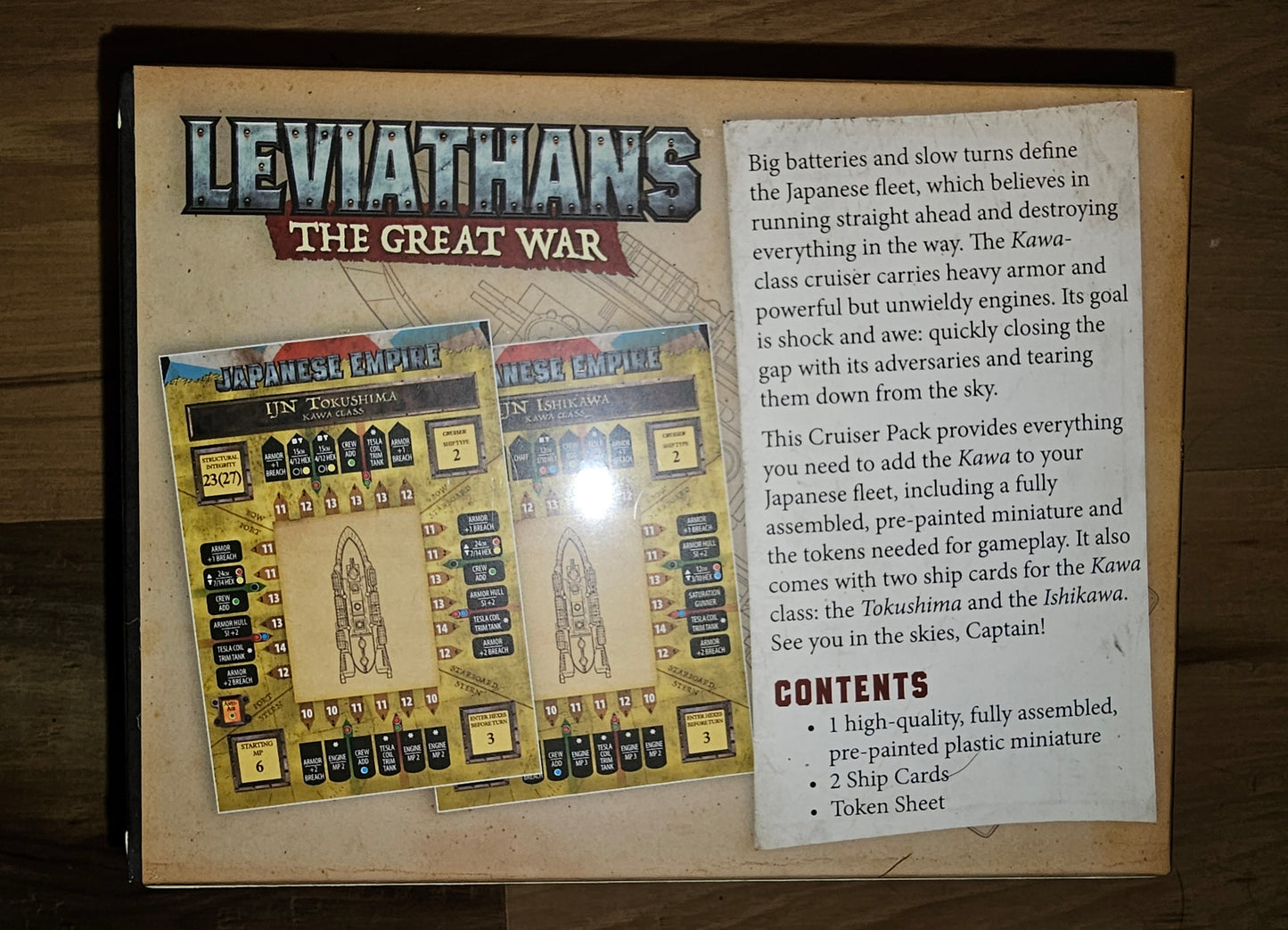 Leviathans The Great War Kawa Cruiser Pack (*See Per Order Flat Rate Shipping)
