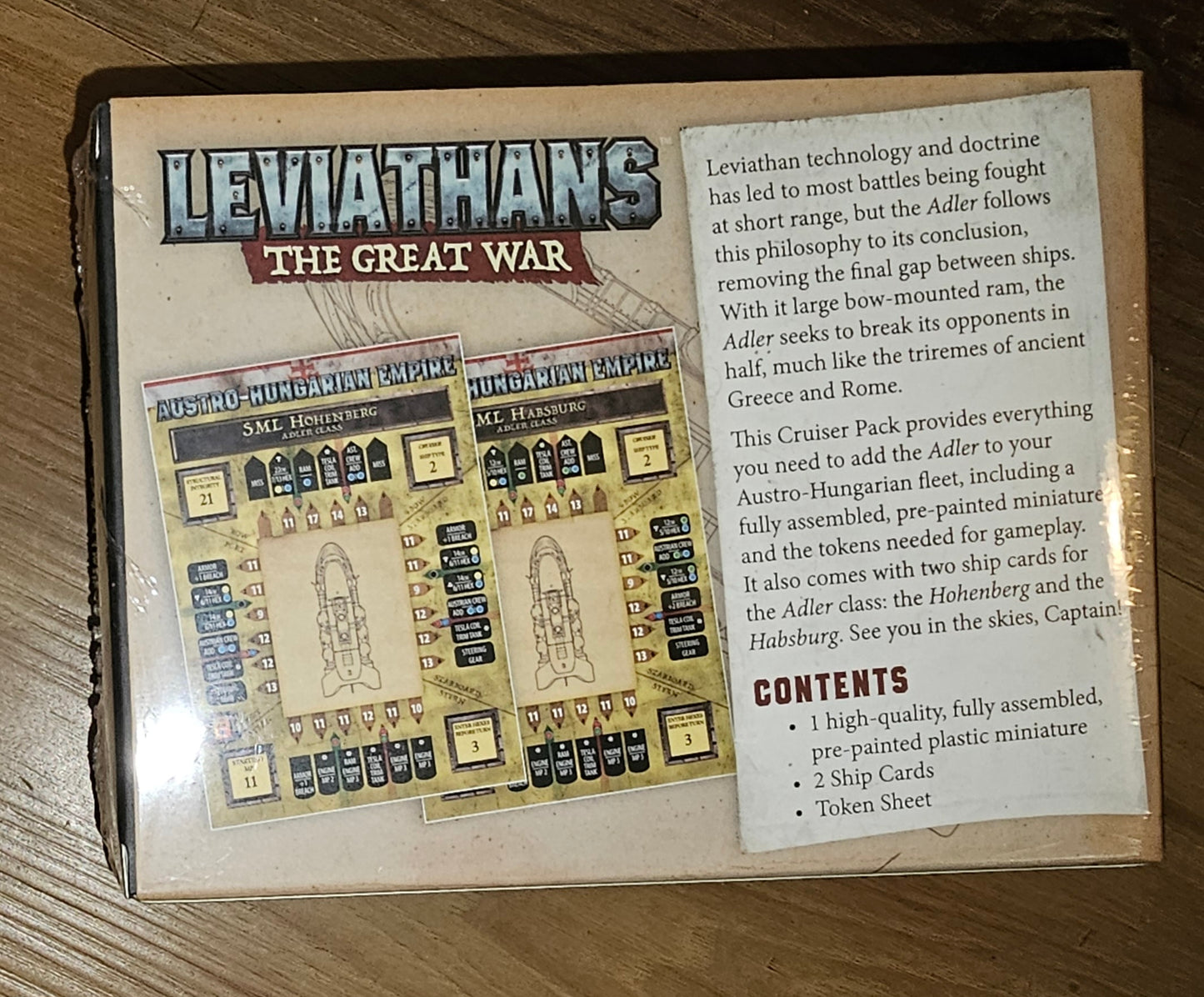 Leviathans Cruiser Ship Pack Alder Austria-Hungry (*See Per Order Flat Rate Shipping)