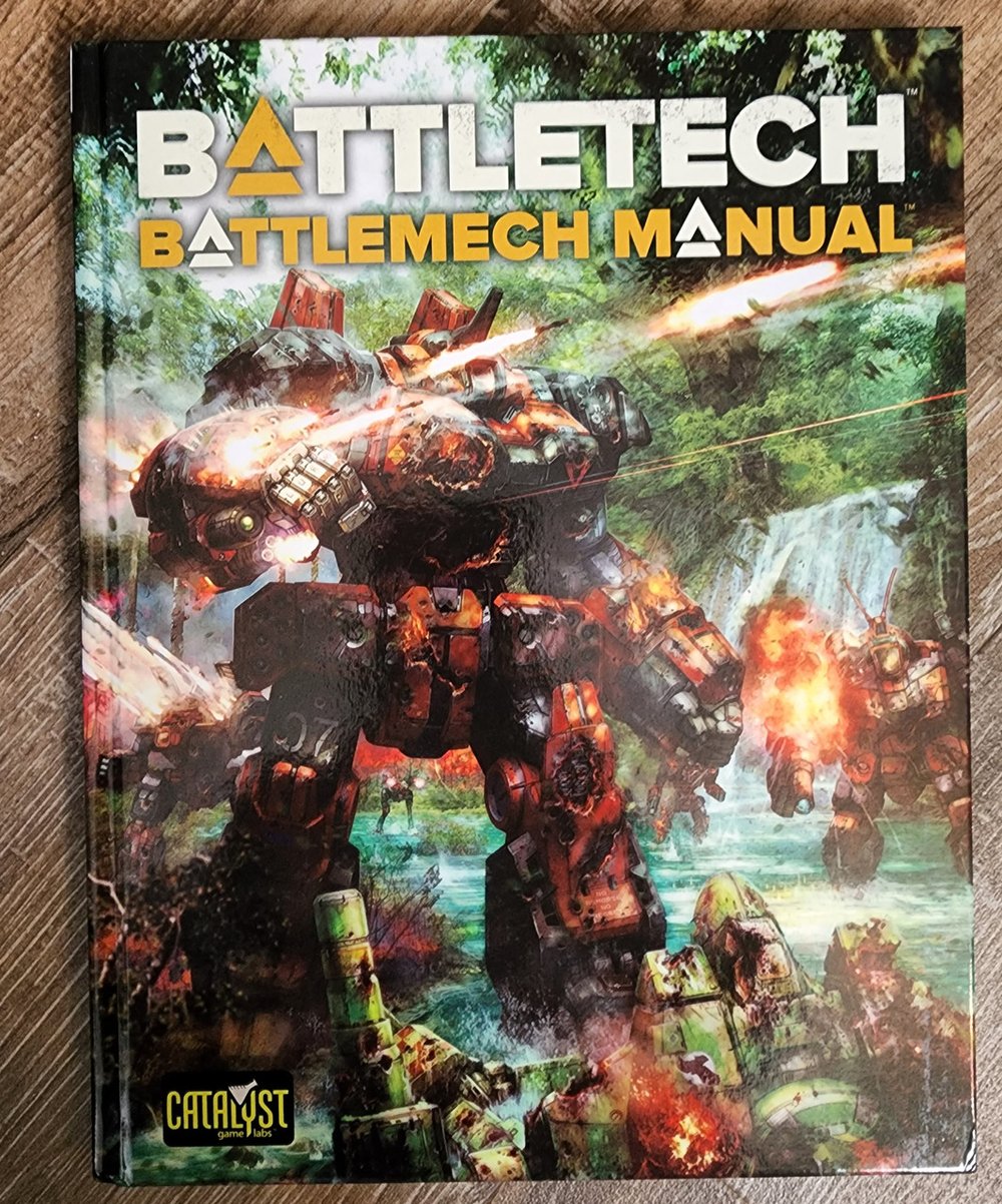 BattleTech BattleMech Manual (New Cover) (*See Per Order Flat Rate Shipping)