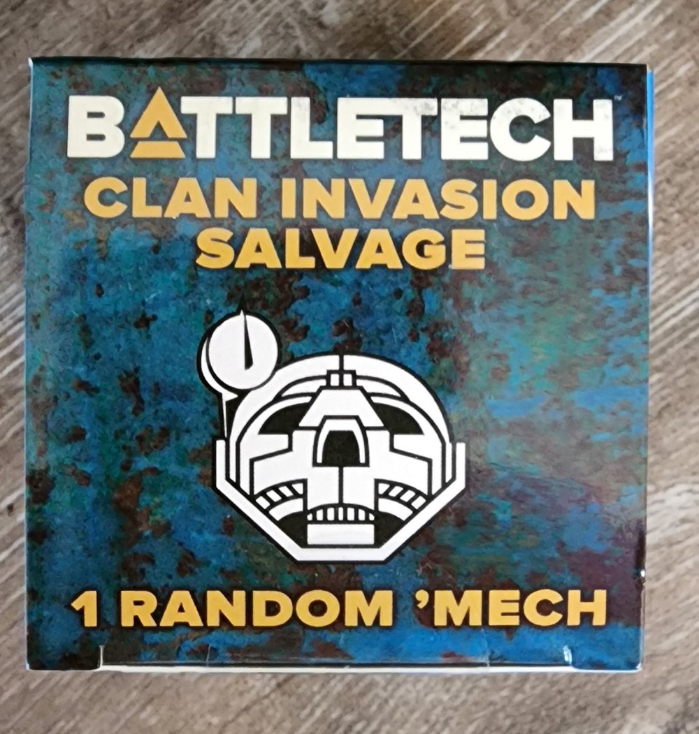 BattleTech Clan Invasion Salvage Blind  Box (1) (*See Per Order Flat Rate Shipping)