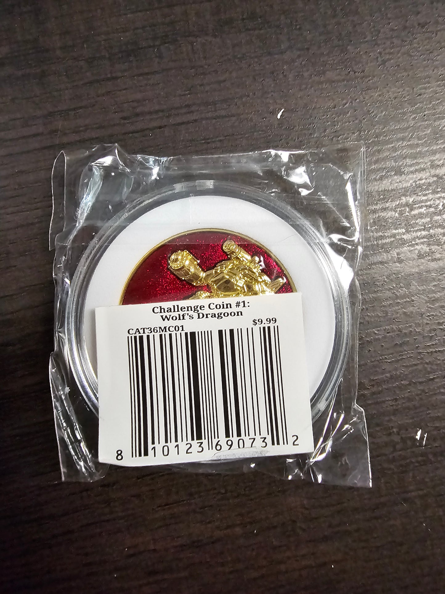 BattleTech SWAG Challenge Coin Wolf's Dragoons (*See Per Order Flat Rate Shipping)