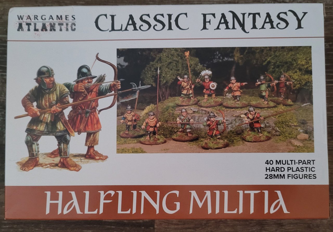 Wargames Atlantic Classic Fantasy Halfling Militia (*See Per Order Flat Rate Shipping)