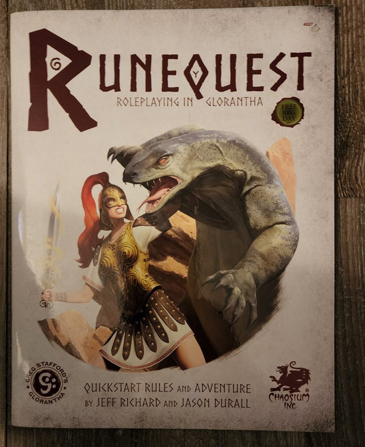 RuneQuest RPG Glorantha (*See Per Order Flat Rate Shipping)
