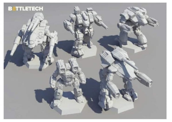 Battletech Clan Heavy Star Miniature Force Pack (*See Per Order Flat Rate Shipping)