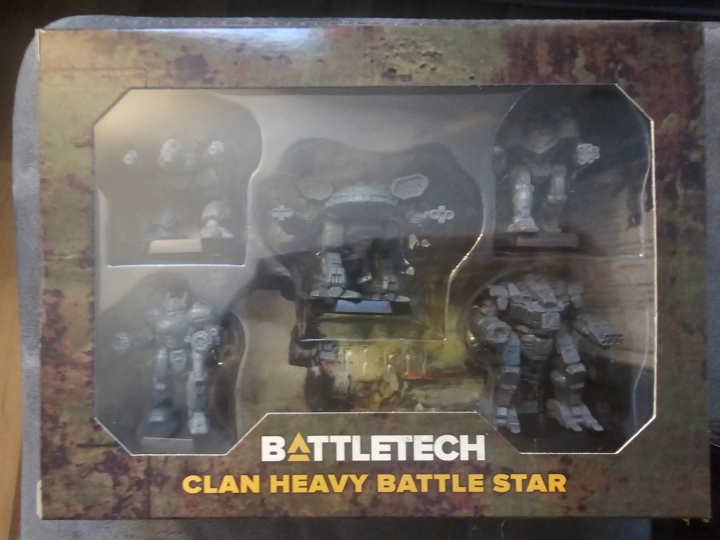 Battletech Miniature Force Pack Clan Heavy Battle Star (*See Per Order Flat Rate Shipping)