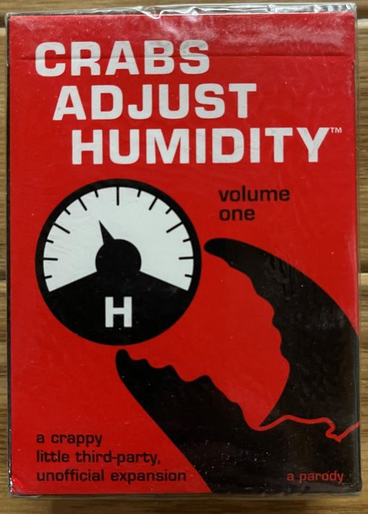 Crabs Adjust Humidity Volume One (*See Per Order Flat Rate Shipping)