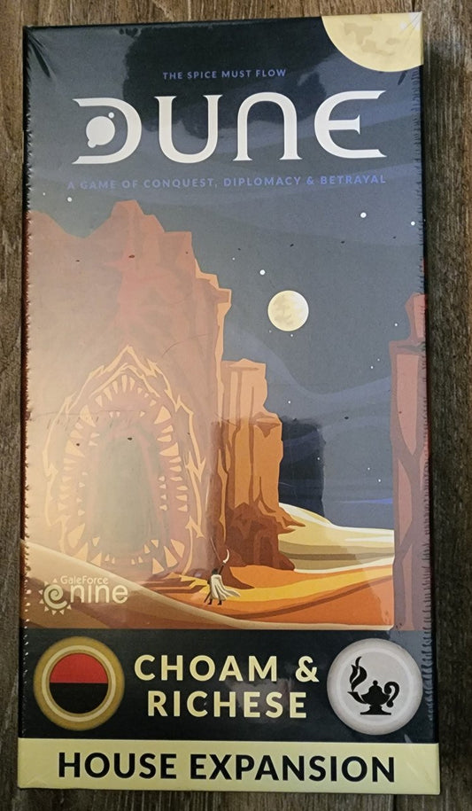 Dune Board Game CHOAM and Richese House Expansion  (*See Per Order Flat Rate Shipping)