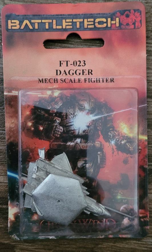 BattleTech FT-023 Dagger Mech Scale Fighter (*See Per Order Flat Rate Shipping)