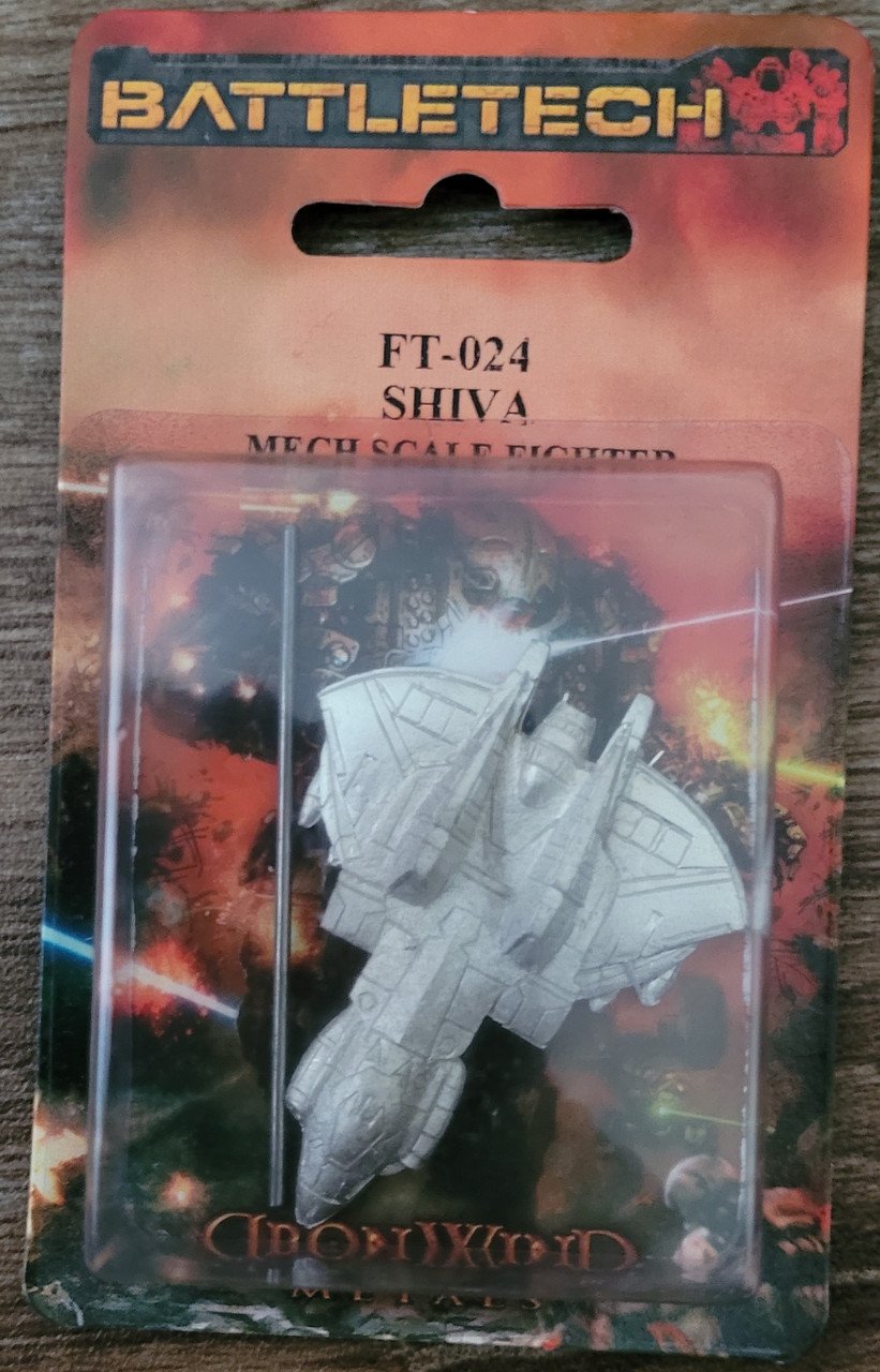 BattleTech FT-024 Shiva Mech Scale Fighter (*See Per Order Flat Rate Shipping)