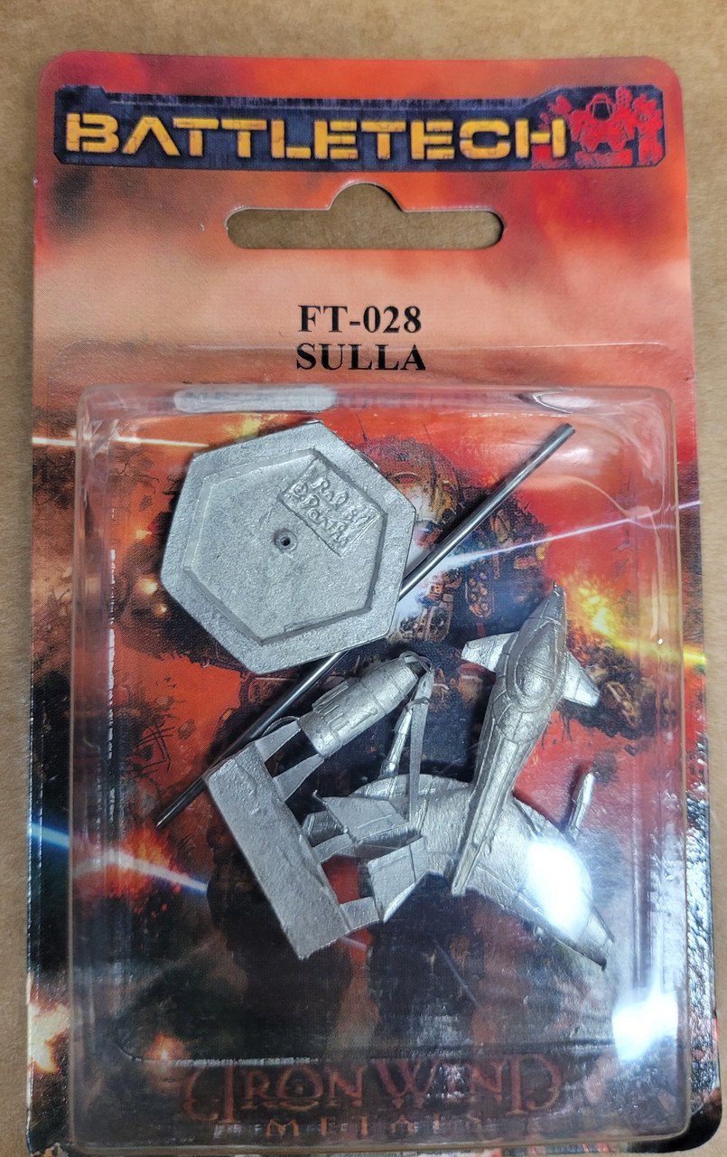 BattleTech FT-028 Sulla Mech Scale Fighter (*See Per Order Flat Rate Shipping)