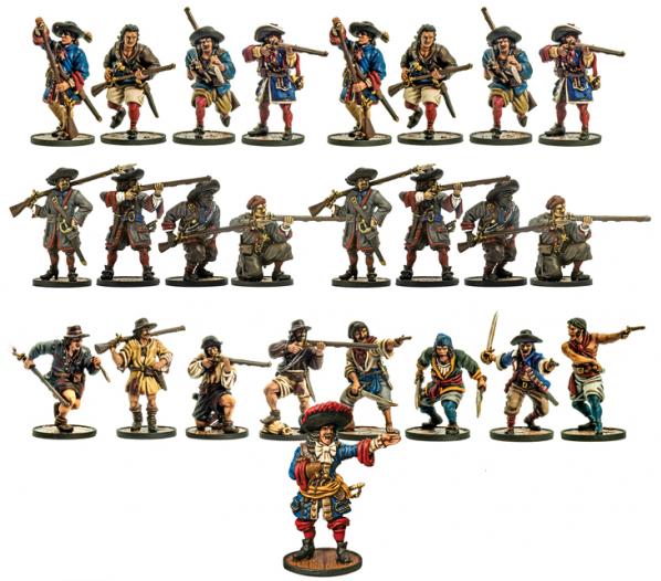 Blood & Plunder French Nationality Starter Set (*See Per Order Flat Rate Shipping)