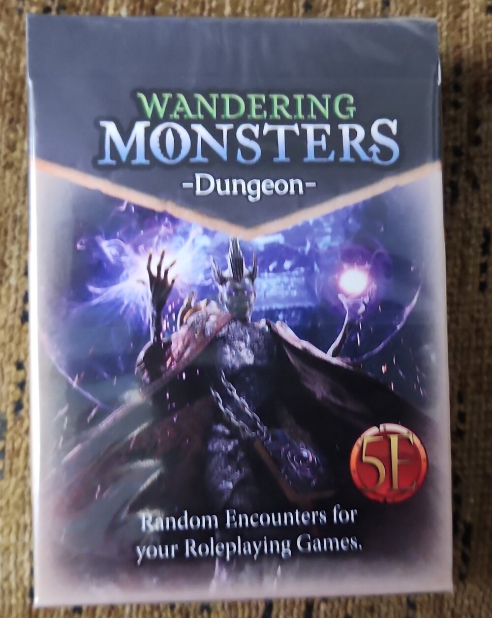 Wandering Monsters Dungeon 52 card deck (*See Per Order Flat Rate Shipping)