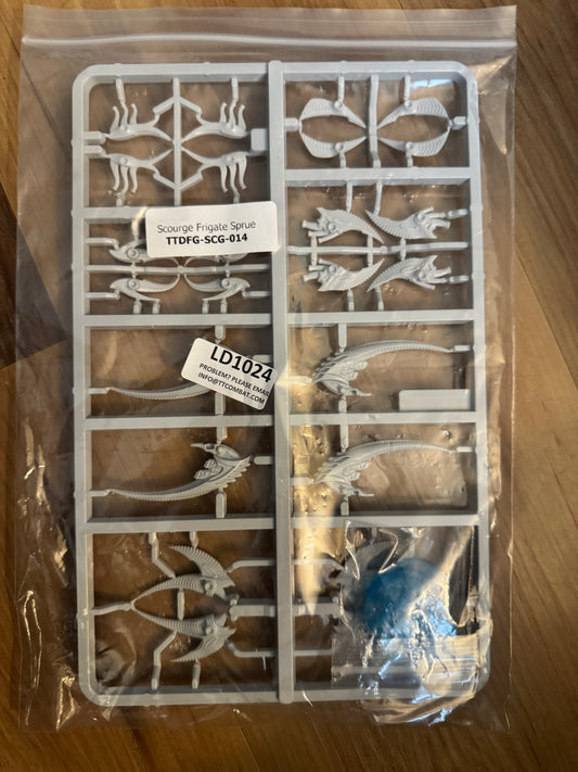 Dropfleet Commander Scourge Frigate Sprue (*See Per Order Flat Rate Shipping)