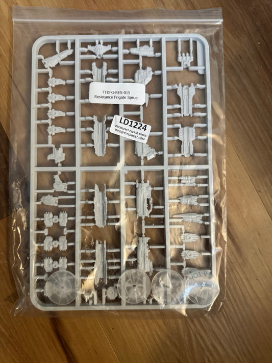 Dropfleet Commander Resistance Frigate Sprue (*See Per Order Flat Rate Shipping)