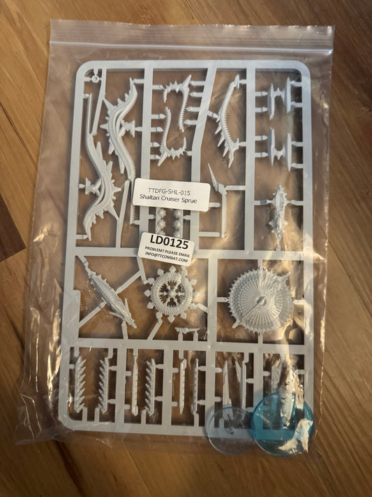 Dropfleet Commander Shaltari Cruiser Sprue (*See Per Order Flat Rate Shipping)
