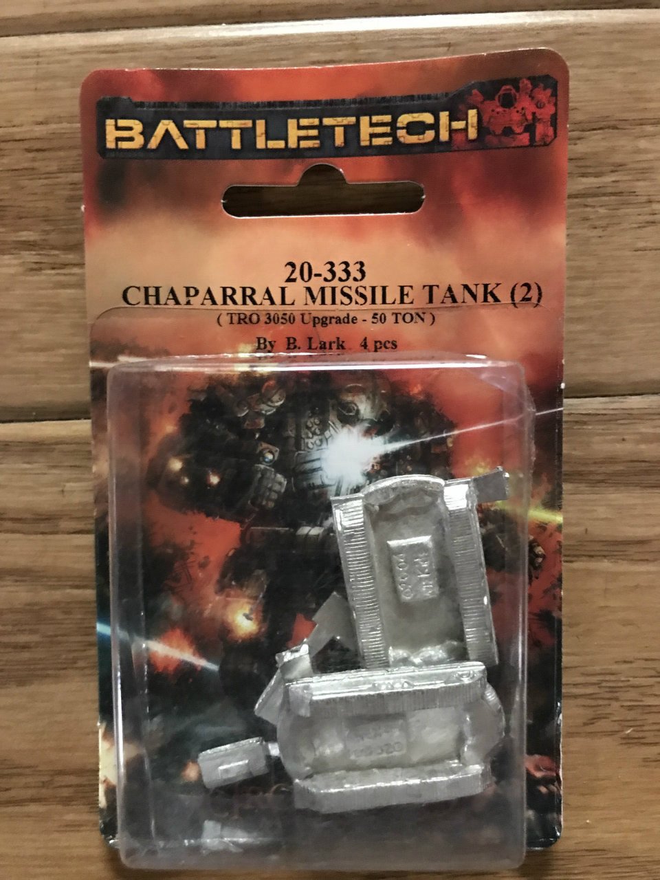 Battletech: 20-333 Chaparral Missile Tank (2) (*See per Order Flat Rate Shipping)