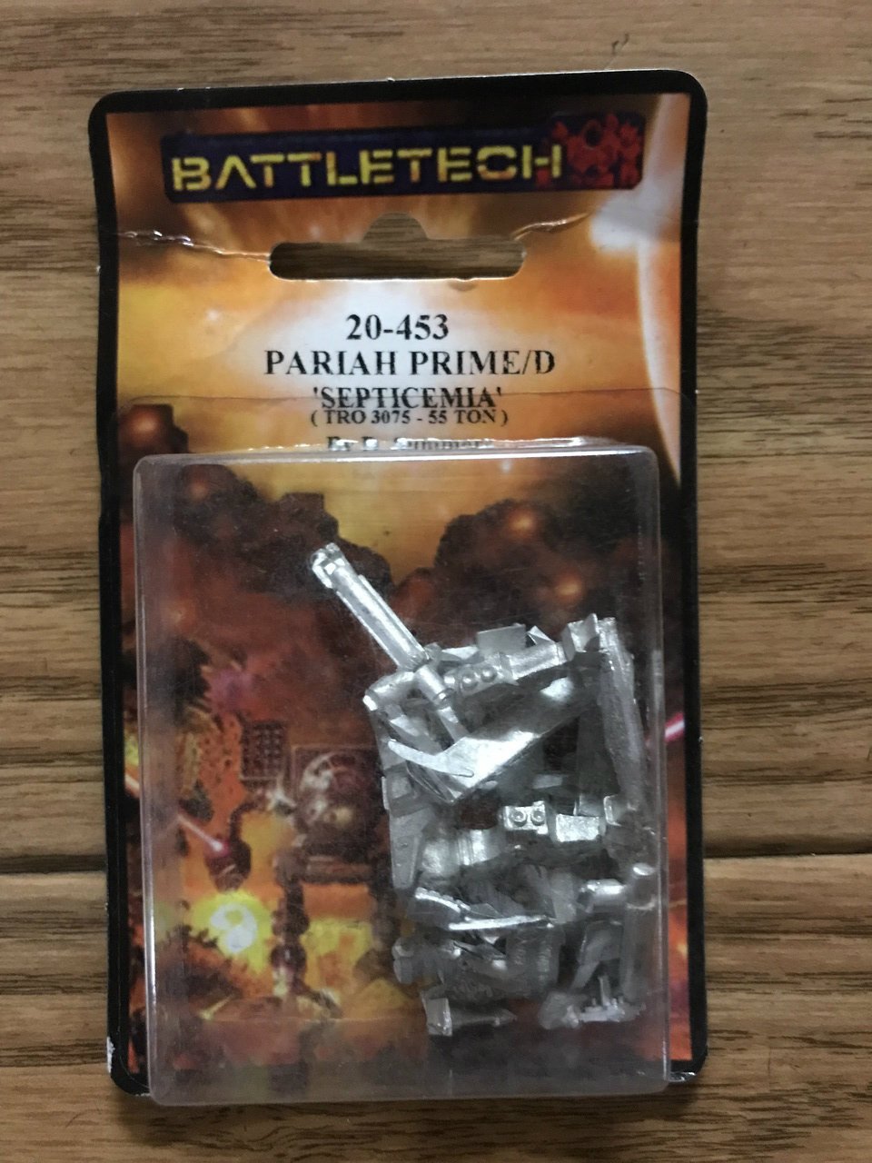 BattleTech 20-453 Pariah (Septicemia) Prime / D (*See Per Order Flat Rate Shipping)