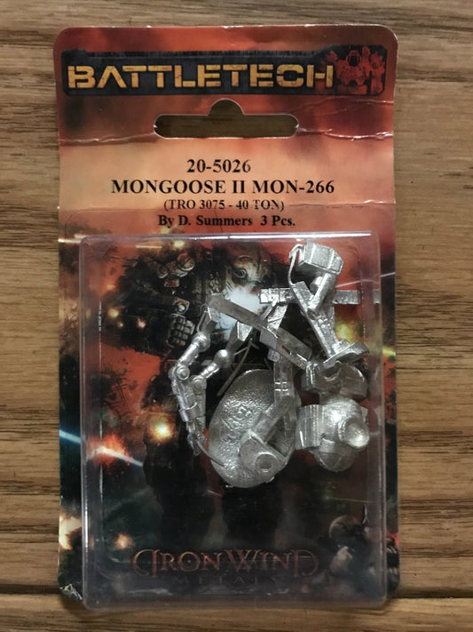 Battletech 20-5026 Mongoose II MON-266 (*See Per Order Flat Rate Shipping)