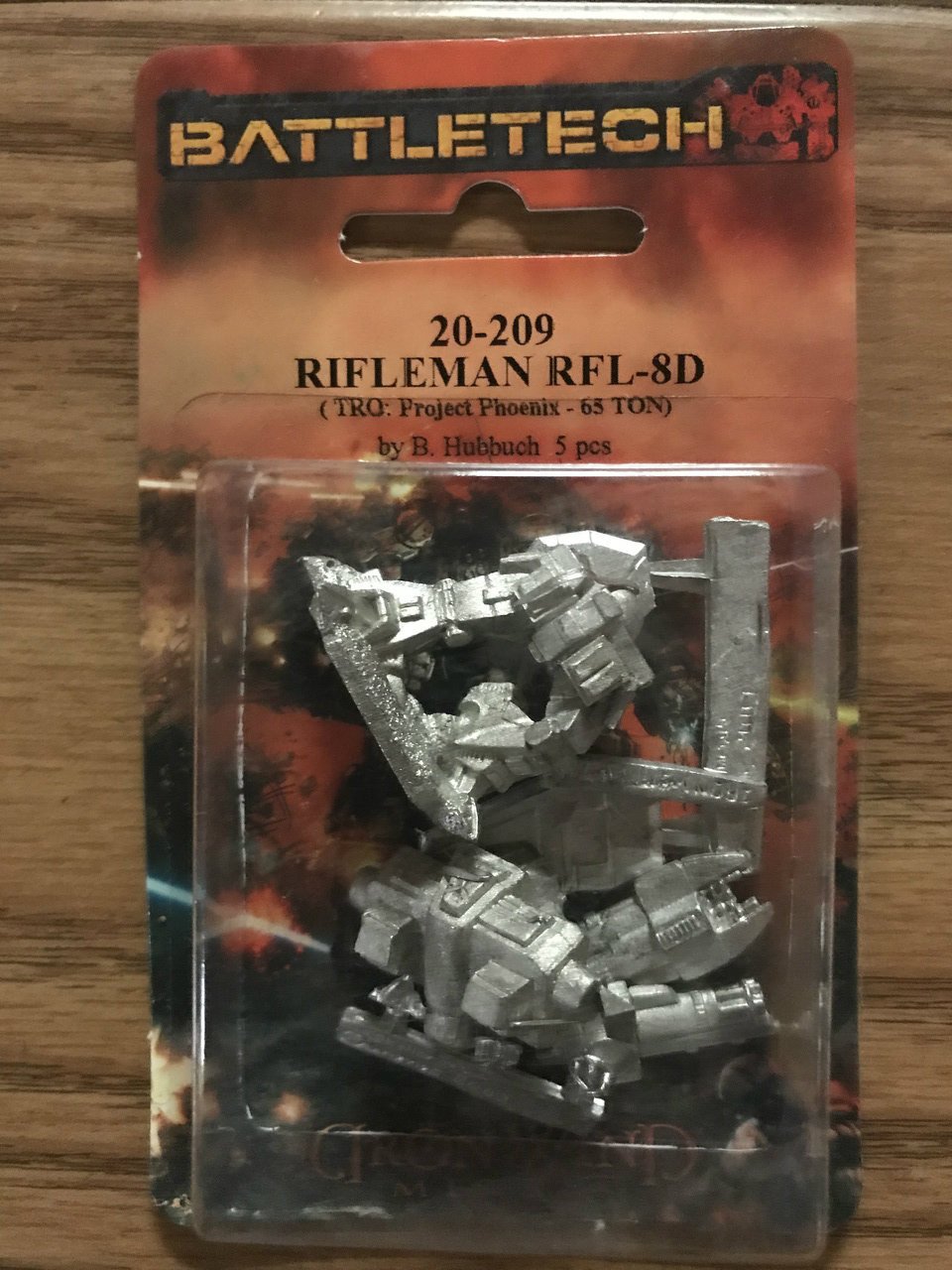 BattleTech 20-209 Rifleman RFL-8D Mech (*See Per Order Flat Rate Shipping)