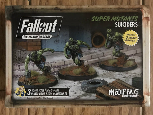 Fallout: Wasteland Warfare - Super Mutants Suiciders  (*See Per Order Flat Rate Shipping)