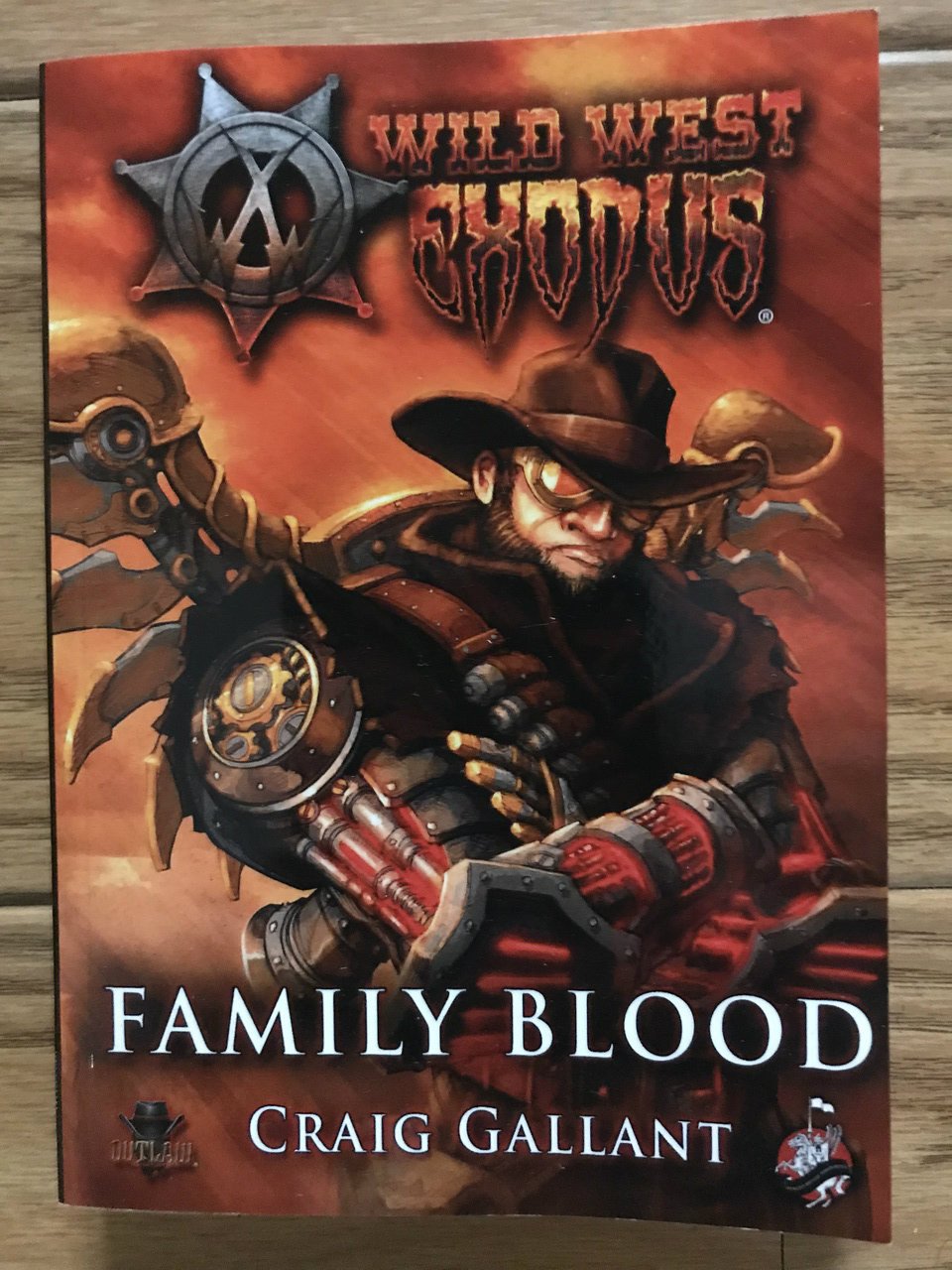 Wild West Exodus: Family Blood Novel (*See Per Order Flat Rate Shipping)