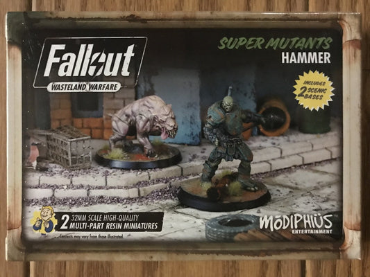 Fallout: Wasteland Warfare - Super Mutants Hammer (*See Per Order Flat Rate Shipping)