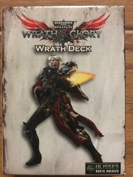 Wrath & Glory RPG: Wrath Deck (*See Per Order Flat Rate Shipping)