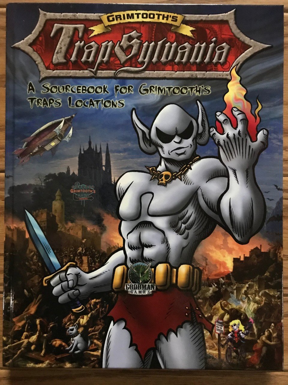 Grimtooth's Trapsylvania RPG Hardcover(*See Per Order Flat Rate Shipping)