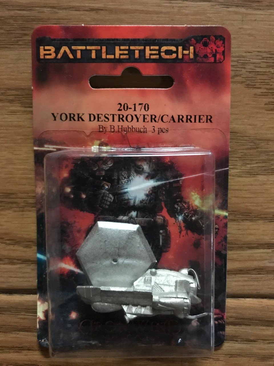 Battletech 20-170 York Destroyer / Carrier (*See Per Order Flat Rate Shipping)