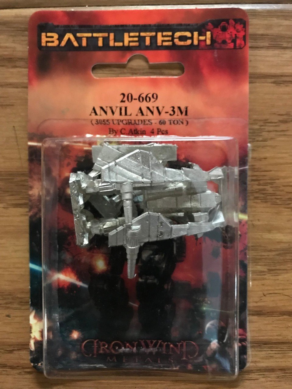 Battletech 20-669 Anvil ANV-3M (*See Per Order Flat Rate Shipping)