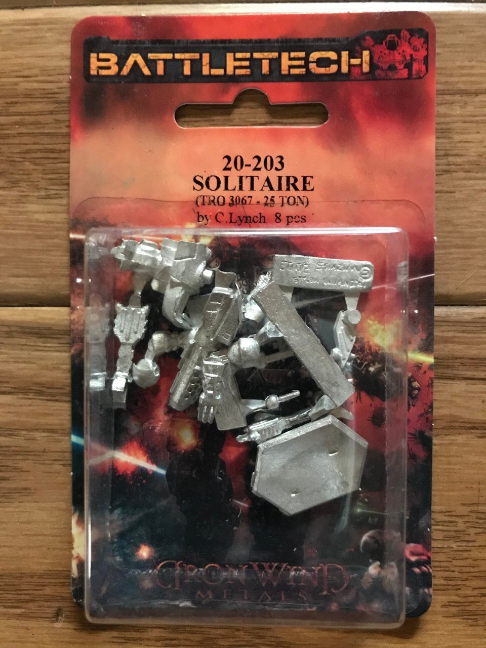 Battletech 20-203 Solitaire (Standard)(*See Per Order Flat Rate Shipping)