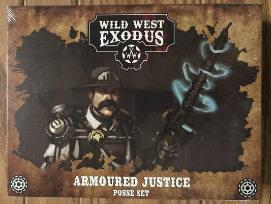 Wild West Exodus: Armoured Justice Posse Box Set (*See Per Order Flat Rate Shipping)